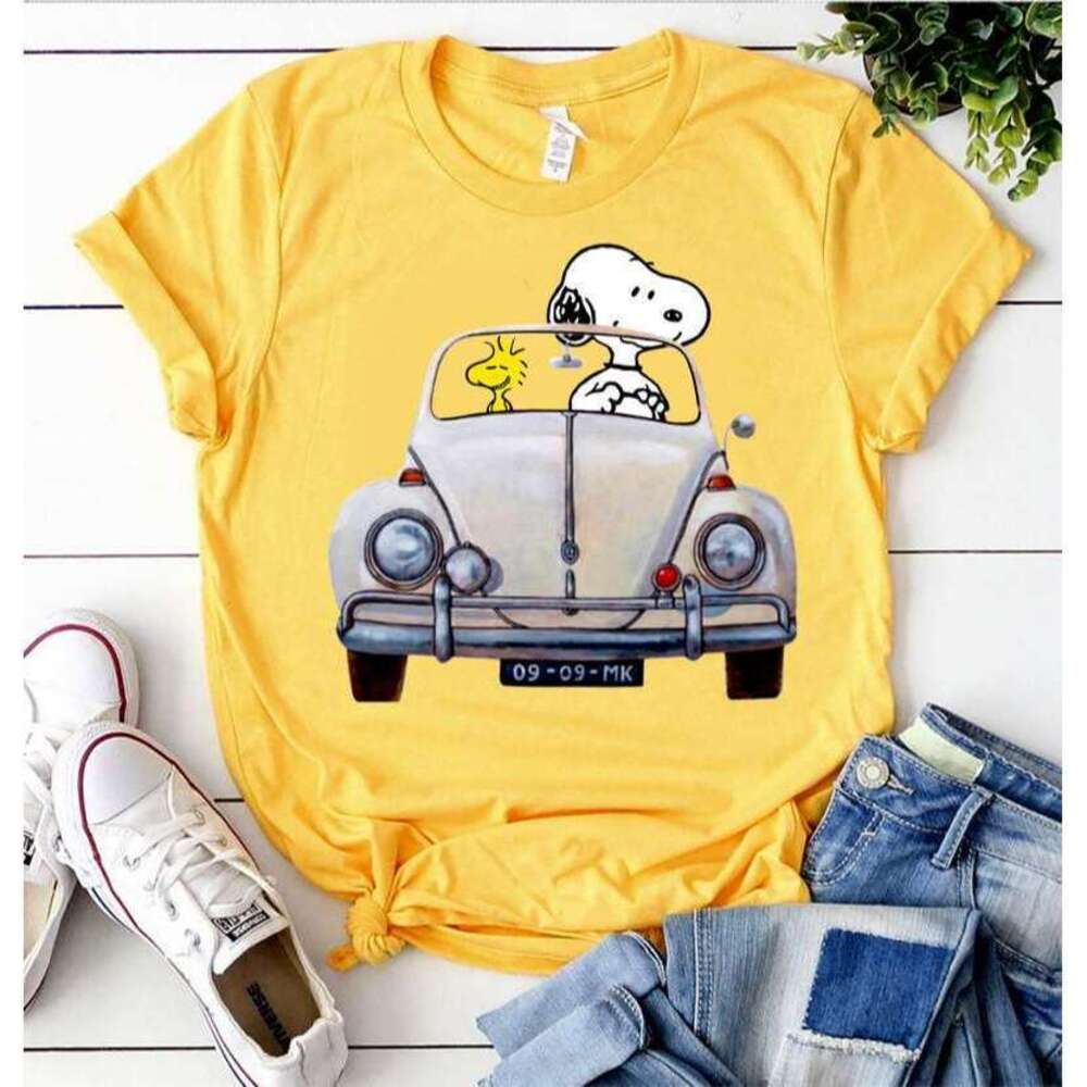 Snoopy Peanut Road Trip T Shirt